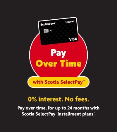 selectpay scotia visa info flyer